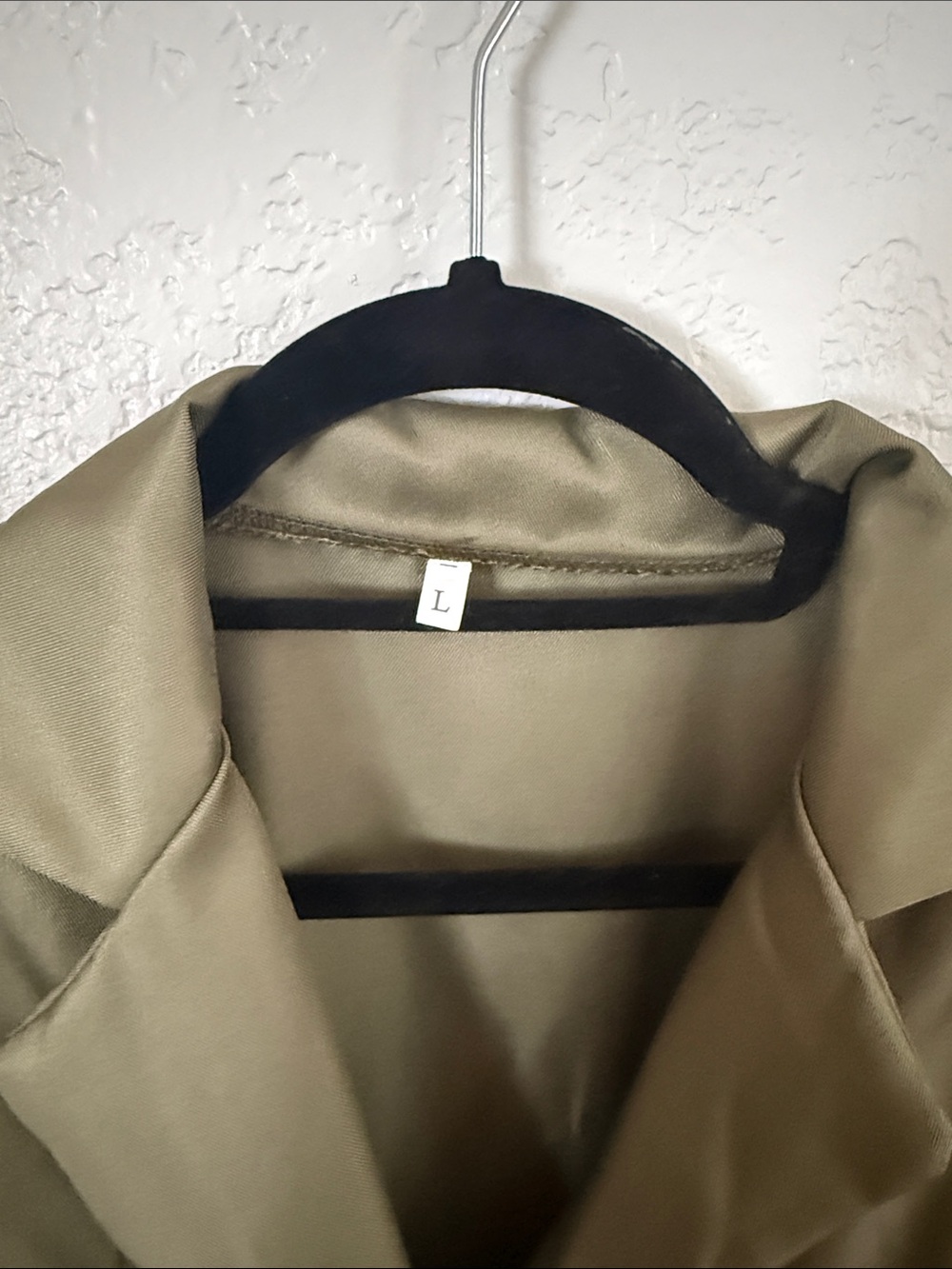 SHEIN Olive Single-Button Women's Blazer - Picture 2 of 5